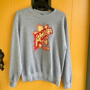 AMOEBA Music Grey Crewneck Sweatshirt